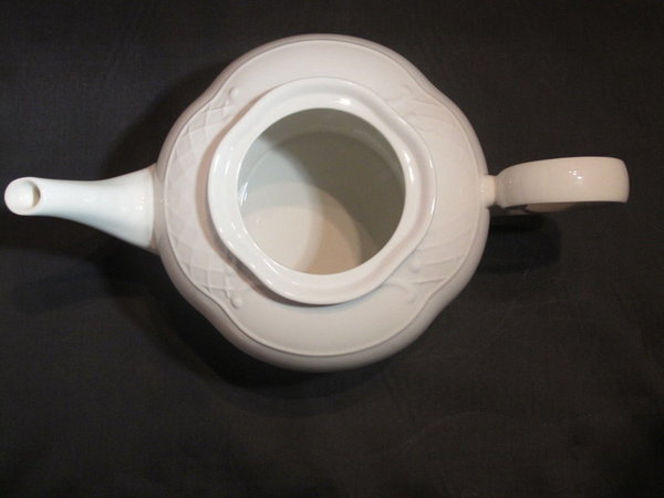 Villeroy & Boch Redoute weiß: Teekanne / Kanne (ohne Stempel)