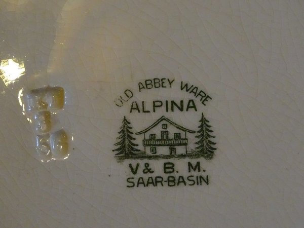 Villeroy & Boch Alpina Saar-Basin Old Abbey: Speiseteller / flacher Teller