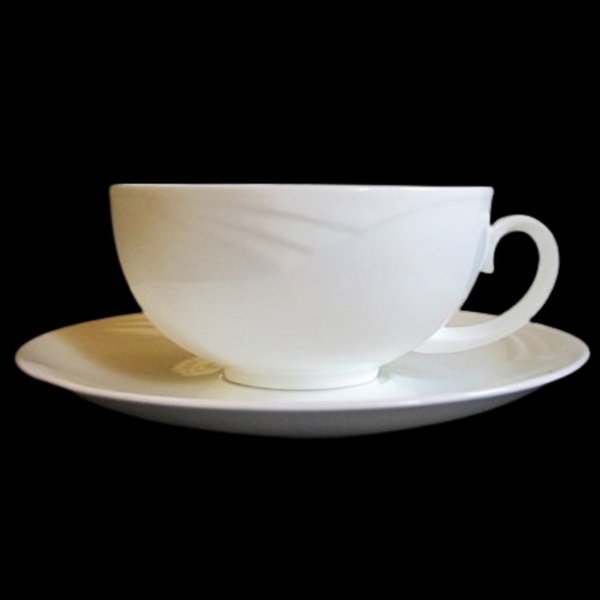 Villeroy & Boch Comet weiß: Teetasse / Tasse mit Unterteller