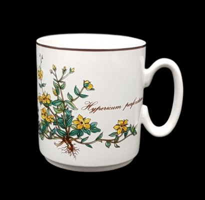 Villeroy & Boch Botanica: Henkelbecher / Kaffeebecher - gelbe Blumen