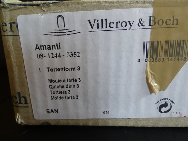 Villeroy & Boch Amanti: Auflaufform 5 cm hoch