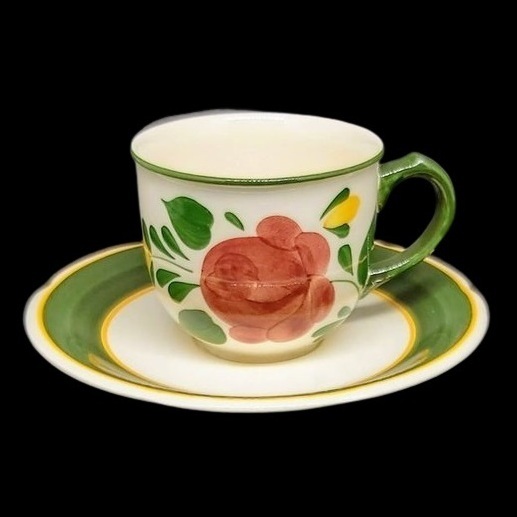 Villeroy & Boch Bauernblume: Kaffeetasse / Tasse mit Unterteller