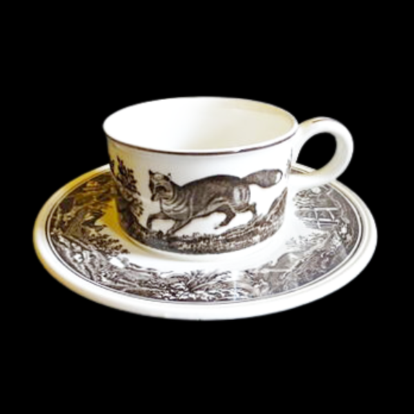 Villeroy & Boch Anjou: Teetasse / Tasse mit Unterteller