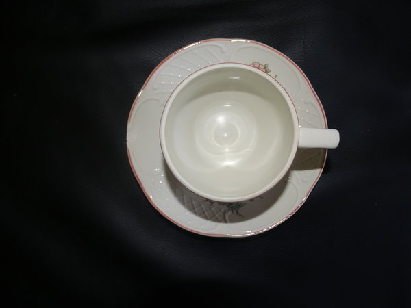 Villeroy & Boch Rosette: Kaffeetasse / Tasse (Hotelporzellan)