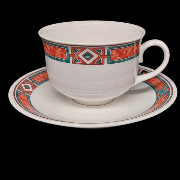 Villeroy & Boch Rialto: Teetasse / Tasse mit Unterteller