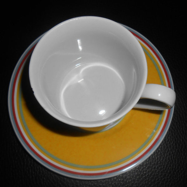 Villeroy & Boch Switch 1: Kaffeetasse / Tasse mit Unterteller