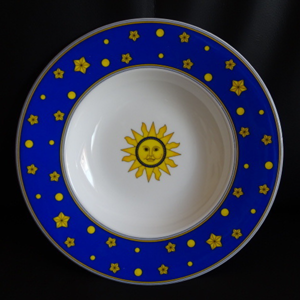 Villeroy & Boch Sun, Moon and Stars: Suppenteller / tiefer Teller (blau)