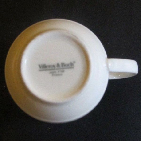 Villeroy & Boch Ethno: Kaffeetasse / Tasse mit Unterteller
