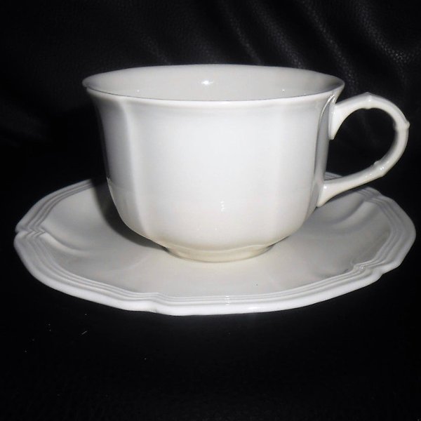 Villeroy & Boch Manoir: Teetasse / Tasse mit Unterteller