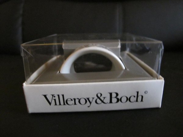 Villeroy & Boch Botanica: Serviettenringe in Originalverpackung - blau - 2 Stück