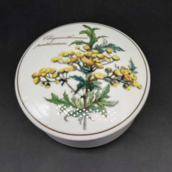 Villeroy & Boch Botanica: Deckeldose 10 cm Chrysanthemum Parthenium
