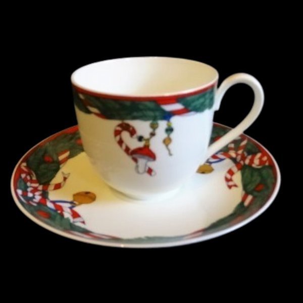 Villeroy & Boch Magic Christmas: Kaffeetasse / Tasse mit Unterteller