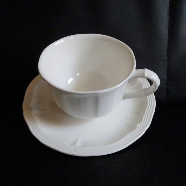 Villeroy & Boch Chambord (wie Manoir): Teetasse / Tasse mit Unterteller