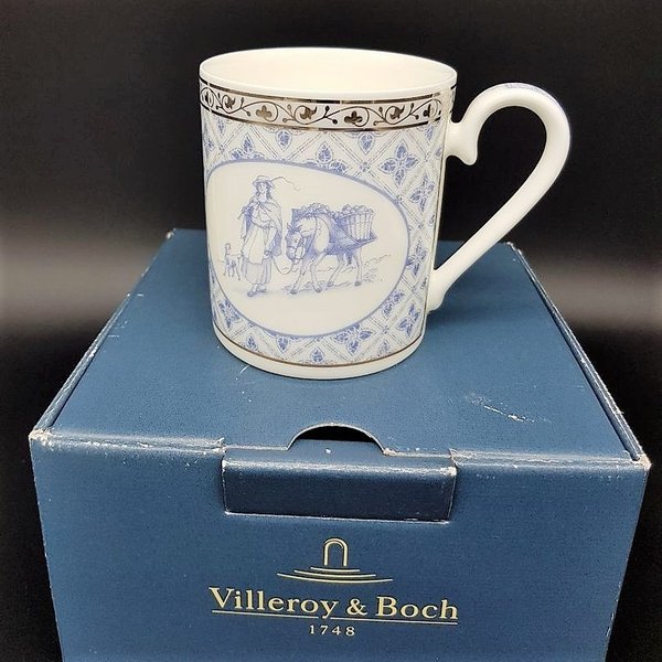 Villeroy & Boch Azurea: Kaffeebecher / Henkelbecher - neu mit OVP