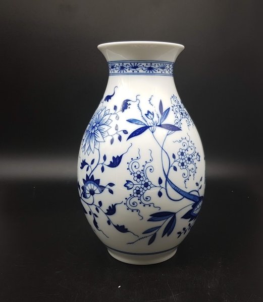Hutschenreuther Zwiebelmuster: Blumenvase / Vase