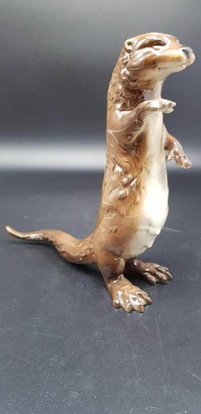 Goebel Porzellanfigur "Unser Wald": Otter
