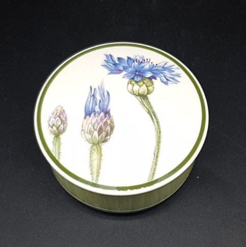 Villeroy & Boch Flora: Deckeldose / Dose mit Deckel 9,5 cm