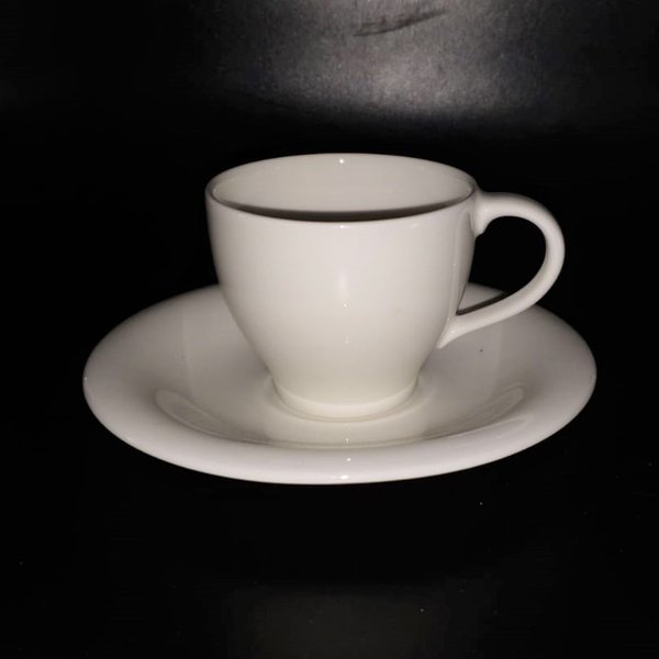 Villeroy & Boch Dune: Kaffeetasse / Tasse mit Unterteller