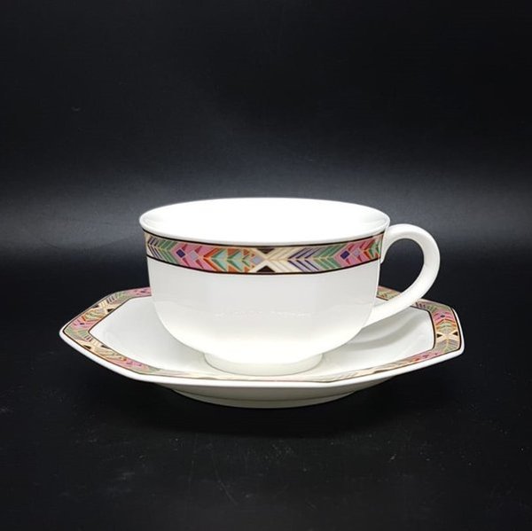 Villeroy & Boch Cheyenne: Teetasse / Tasse mit Unterteller