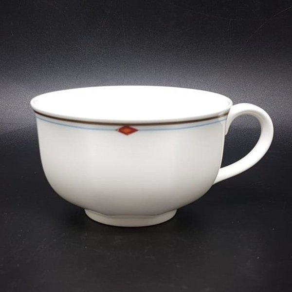 Villeroy & Boch Bone China: Kaffeetasse / Tasse mit Unterteller