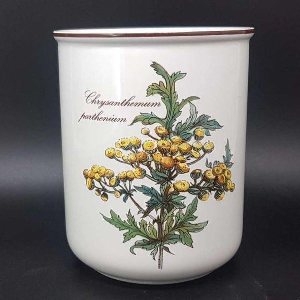 Villeroy & Boch Botanica: Haushaltsdose  / Vorratsdose ohne Deckel - 12 cm Chrysanthemum parth