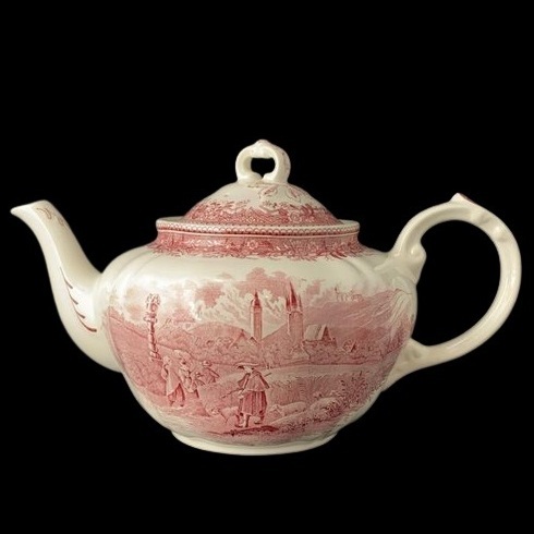 Villeroy & Boch Burgenland rot: Teekanne / Kanne für Tee