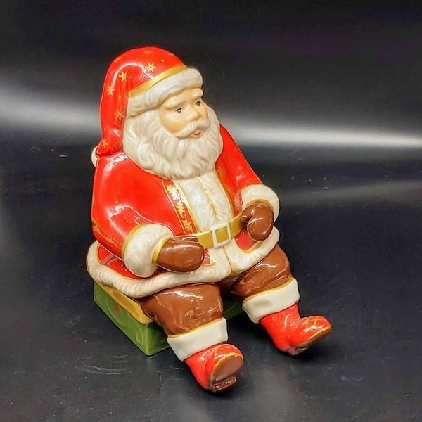 Villeroy & Boch Christmas Toys Memory Santas Schlittenfahrt: Weihnachtsmann mit Spieluhr - neu
