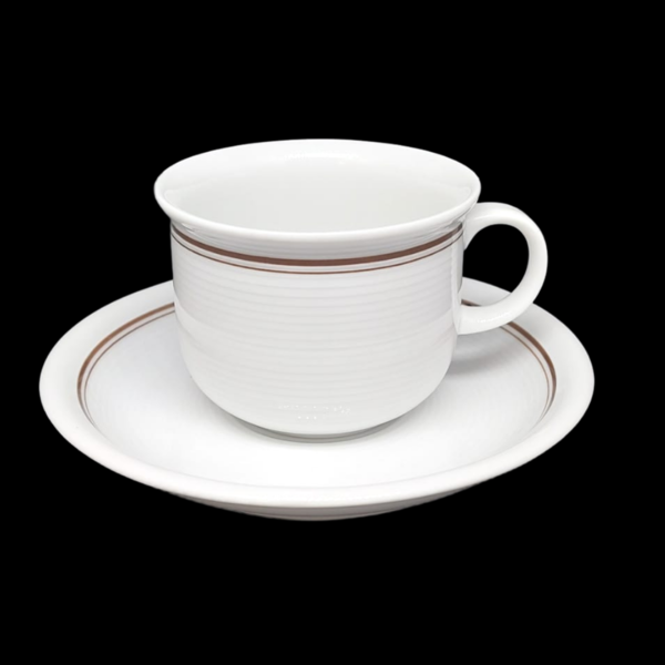 Thomas Porzellan Trend Cafe: Kaffeetasse / Tasse mit Unterteller