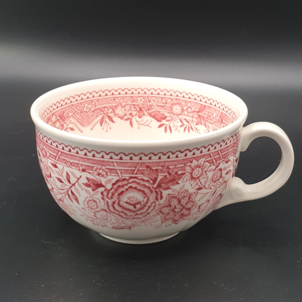 Villeroy & Boch Burgenland rot: Teetasse / Tasse - hoch - hellere Farbe