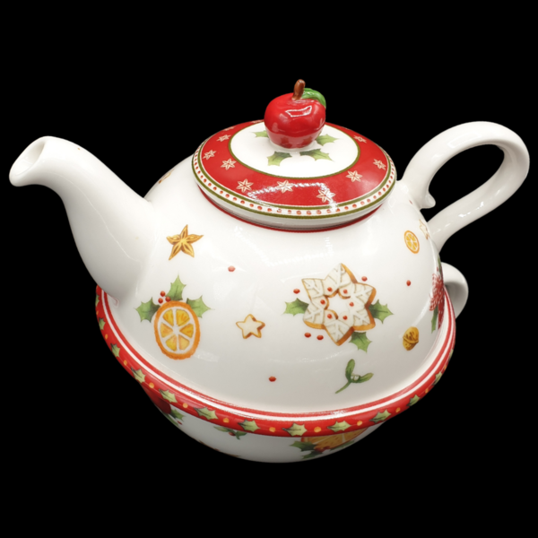 Villeroy & Boch Toys Delight / Winter bakery: Tea for one / Teekanne mit Tasse - neu